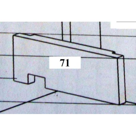 Šamotová tvarovka MILANO II b 071